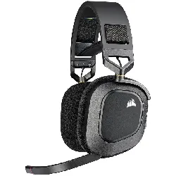 casque corsair gaming hs80 rgb - micro - casque - circum - aural - 2,4 ghz - sans fil - usb