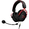 casque hyperx cloud alpha - gaming - micro- circum-aural - filaire - jack 3,5mm - noir, rouge