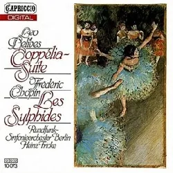 cd léo delibes - coppelia - suite / les sylphides (1986)