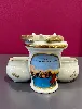 deco porcelaine de france pot à moutarde sel et poivre "marseille"