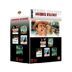 dvd coffret jacques villeret - vipère au poing + malabar princess + effroyables jardins + un crime au paradis + les enfants du mar