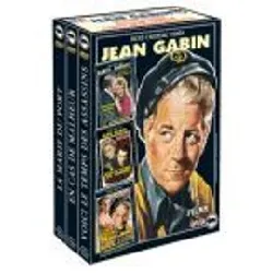 dvd coffret jean gabin : en cas de malheur - voici le temps des assassins - la marie du port