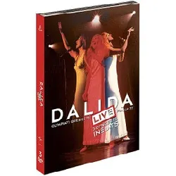 dvd dalida - live - 3 concerts inédits : olympia 1971, québec 1975, prague 1977 - édition collector