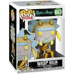 figurine funko pop rick & morty - wasp rick pop 10cm