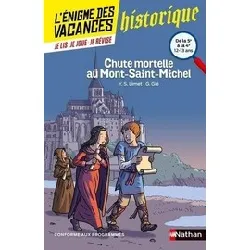 livre chute mortelle au mont - saint -  - michel - de la 5e à la 4e