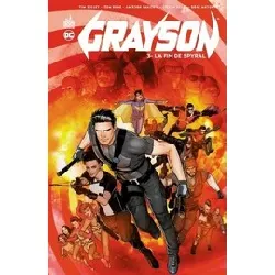 livre grayson tome 3 - la fin de spyral