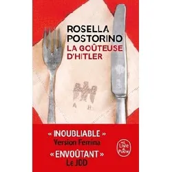 livre la goûteuse d'hitler