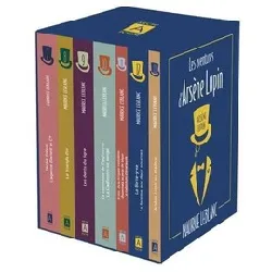 livre les aventures d'arsène lupin - coffret en 7 volumes : tomes 7 à 13