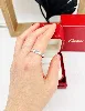 bague cartier love en or blanc  or 750 millième (18 ct) 3,65g