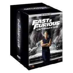 blu-ray fast and furious l'intégrale 1 à 9 blu - ray 4k ultra hd