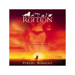 cd bande originale le roi lion - disney - hans zimmer