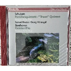 cd franz schubert - forellenquintett / geister - trio