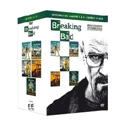 dvd breaking bad - intégrale des saisons 1 à 5 (1ère partie de la saison 5)