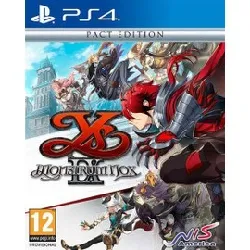 jeu ps4 ys ix : monstrum nox - pact édition