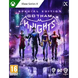 jeu xbox série x  gotham knigths special edition steebook