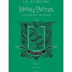 livre harry potter. vol. 2. harry potter et la chambre des secrets : serpentard : orgueil, ambition, ruse