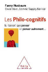 livre les philo - cognitifs - ils n'aiment que penser et penser autrement..