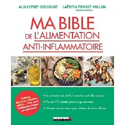 livre ma bible de l'alimentation anti - inflammatoire