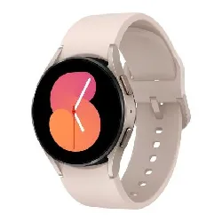 montre connectée samsung galaxy watch5 - 40 mm - or rosé - bracelet sport - affichage 1.2" - 16 go - nfc, wi - fi, bluetooth - 28.