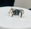 pandora charm clip cœur dessiné argent 925 millième (22 ct) 2,55g