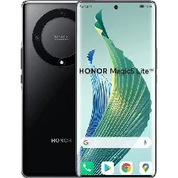 smartphone honor magic5 lite 6.67" 5g double nano sim 256 go noir minuit