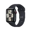 apple watch se (gps + cellular) - 2e génération - 44 mm a2724 - aluminium minuit - montre intelligente avec bracelet sport - fluor