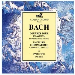 cd johann sebastian bach - oeuvres pour clavecin (1992)