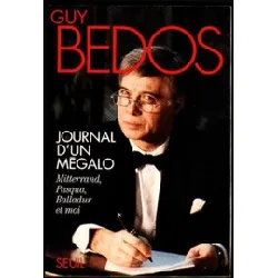 livre journal d'un mégalo - mitterrand, pasqua, balladur et moi