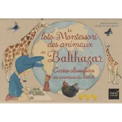 livre le loto montessori des animaux de balthazar