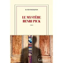 livre le mystère henri pick