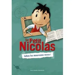 livre le petit nicolas tome 1 - adieu les mauvaises notes !