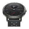 montre connectée withings steel hr sport - 40 mm - acier inoxydable - suivi d'activités avec bande - silicone - taille du poignet 