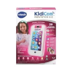 vtech kidicom advance 3.0 blanc/rose