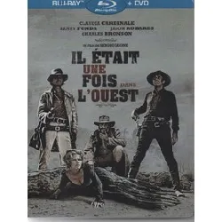 blu-ray il était une fois dans l'ouest - edition steelbook