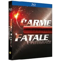 blu-ray l'arme fatale - l'intégrale - coffret 4 films -  - edition spéciale fnac