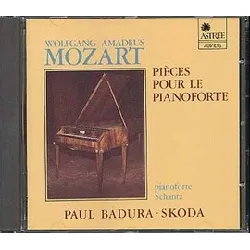 cd wolfgang amadeus mozart - pièces pour le pianoforte