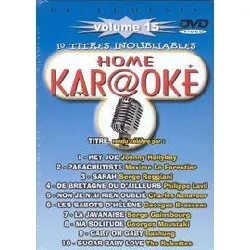 dvd home karaoké