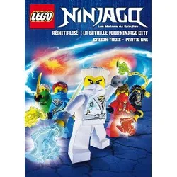 dvd lego ninjago, les maîtres du spinjitzu - saison 3 - réinitialisé : la bataille pour ninjago city - partie 1