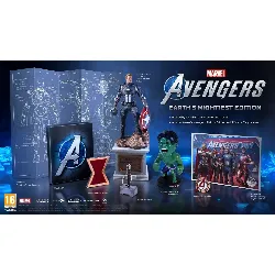 jeu xbox one marvel's avengers earth mightiest - edition collector