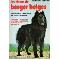 livre chiens de berger belges