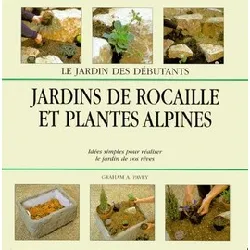 livre jardins de rocaille et plantes alpines