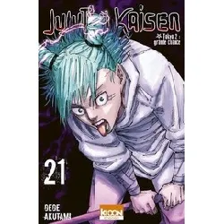 livre jujutsu kaisen - tome 21