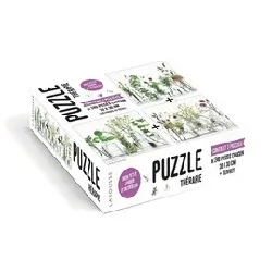 livre puzzle mon petit jardin d'intérieur