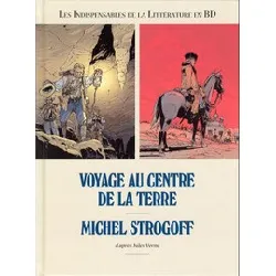 livre voyage au centre de la terre, michel strogoff