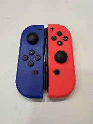 manette switch joy-con nintendo bleu et rouge