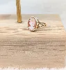 bague or ornée d'un camé à panier ajouré or 750 millième (18 ct) 2,85g