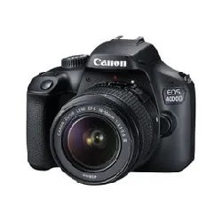 canon eos 4000d - appareil photo num?rique - reflex - 18.0 mp - aps - c - 1080p / 30 pi/s - 3x zoom optique objectifs ef - s 18 - 