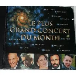 cd le plus grand concert du monde : les chefs - d'oeuvre de la musique classique