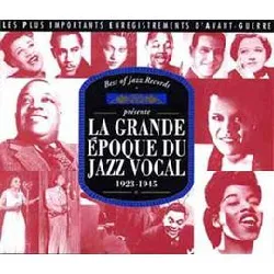 cd various - la grande époque du jazz vocal 1923 - 1945 (1996)