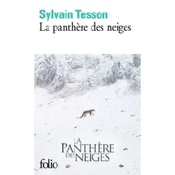 livre la panthère des neiges